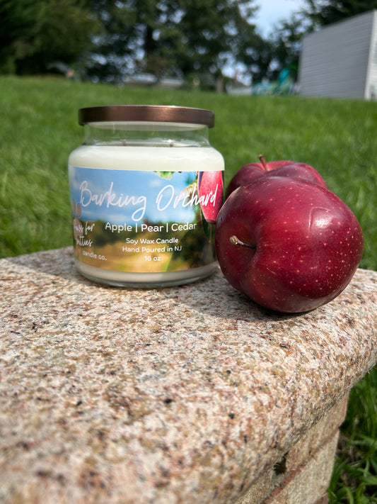 Barking Orchard 16oz Soy Wax Candle