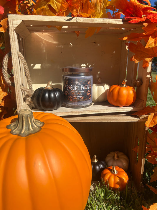 Spooky Paws 9oz Soy Wax Candle