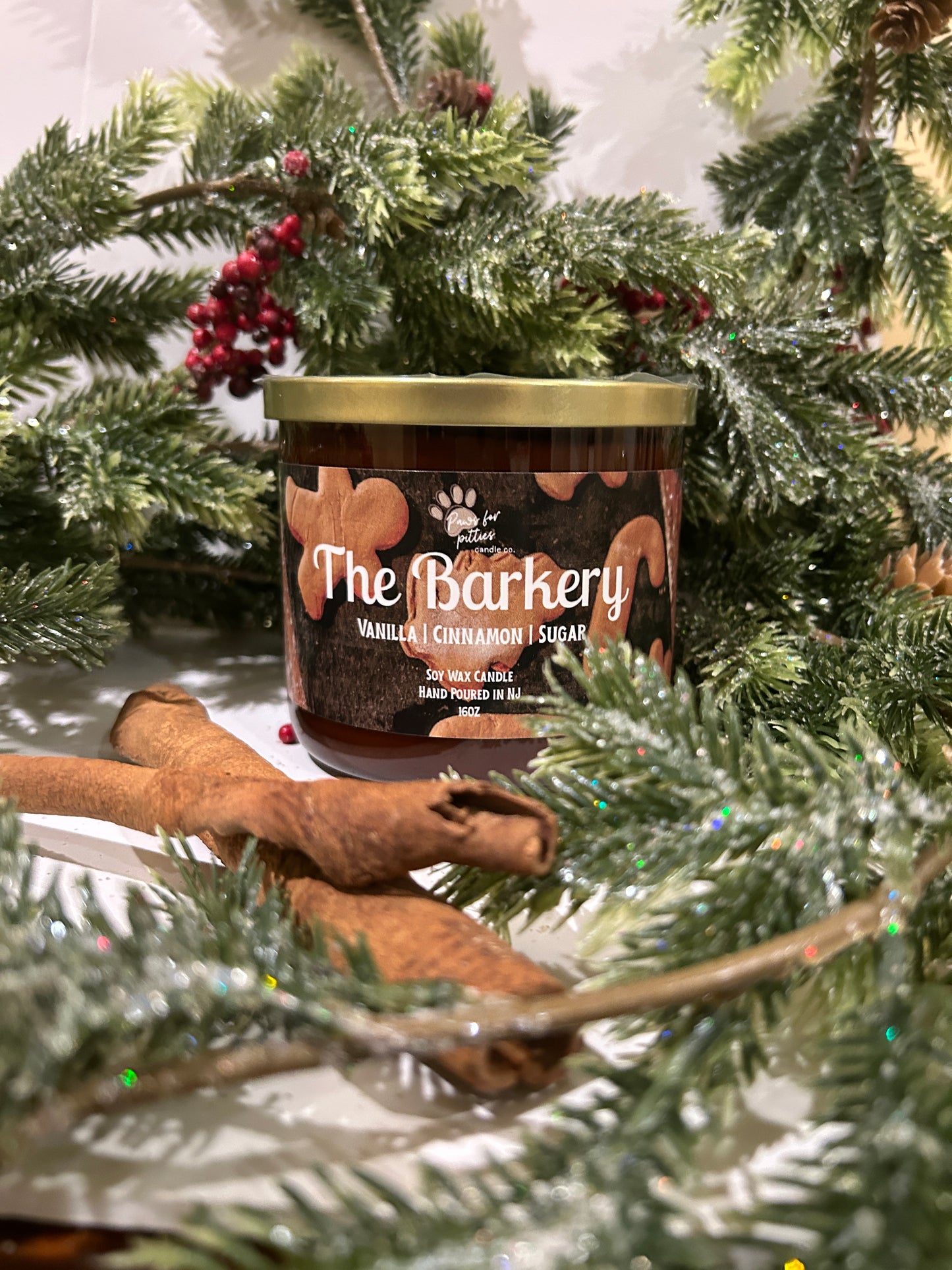 The Barkery 16oz Soy Wax Candle