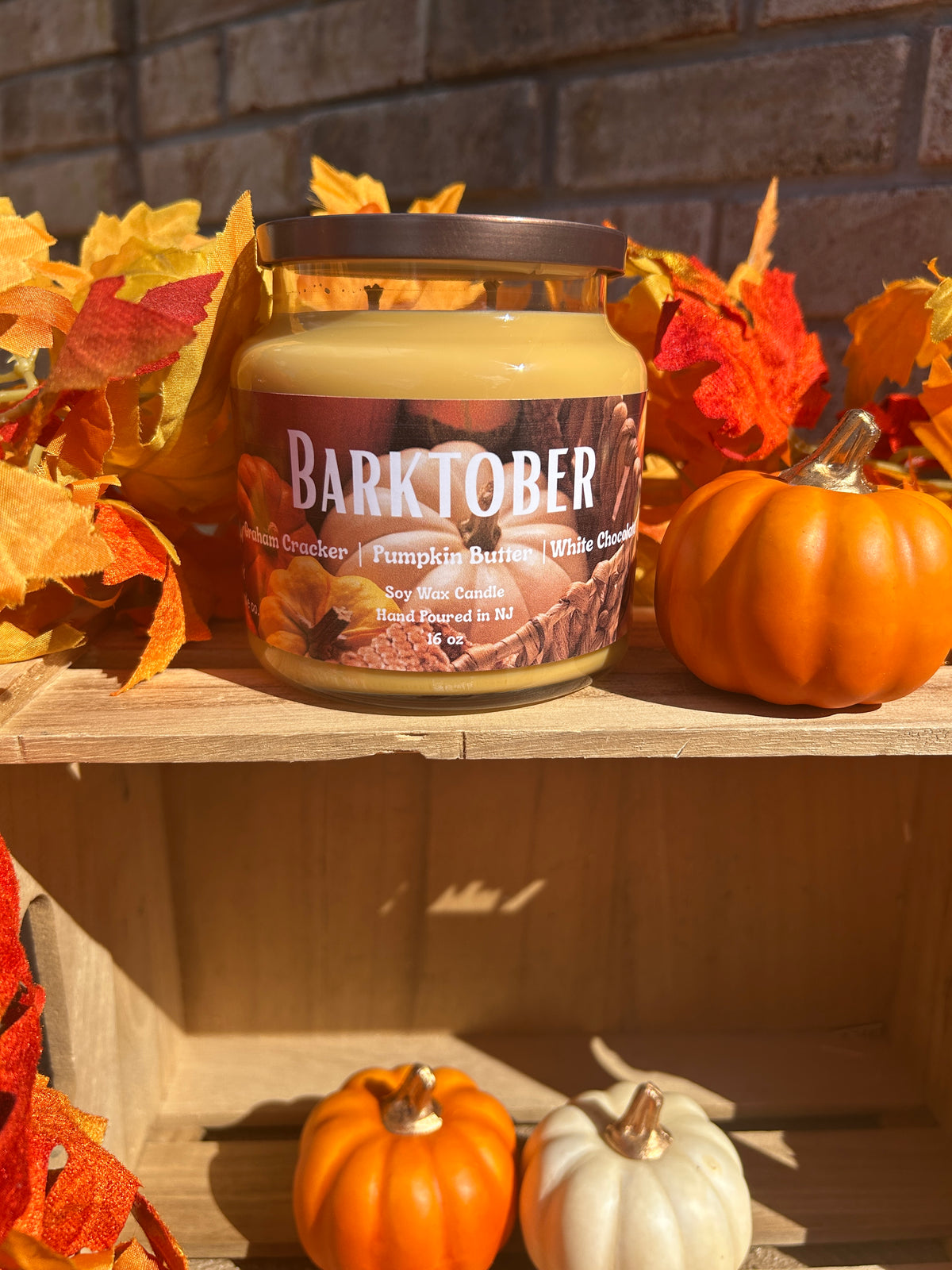 Barktober 16oz Soy Wax Candle