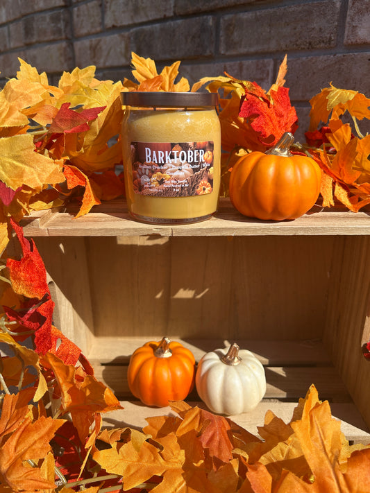 Barktober 9oz Soy Wax Candle